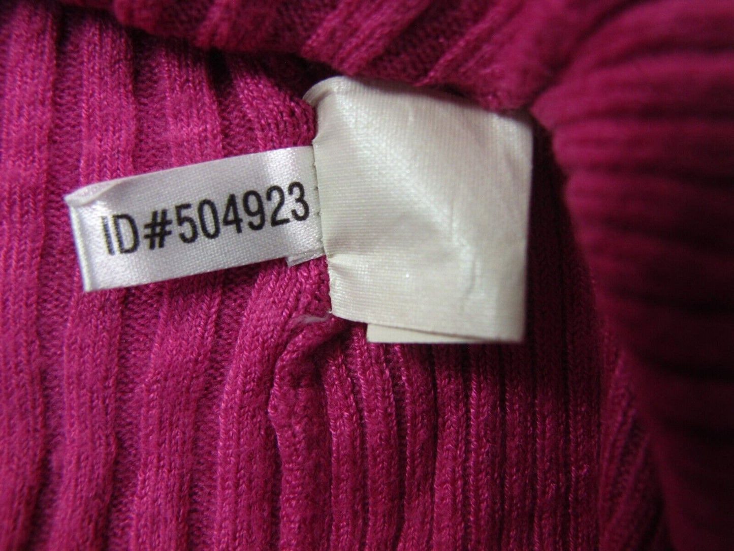 Express Womens Pullover Knitted Sweater High Neck Long Sleeve Pink Size Medium