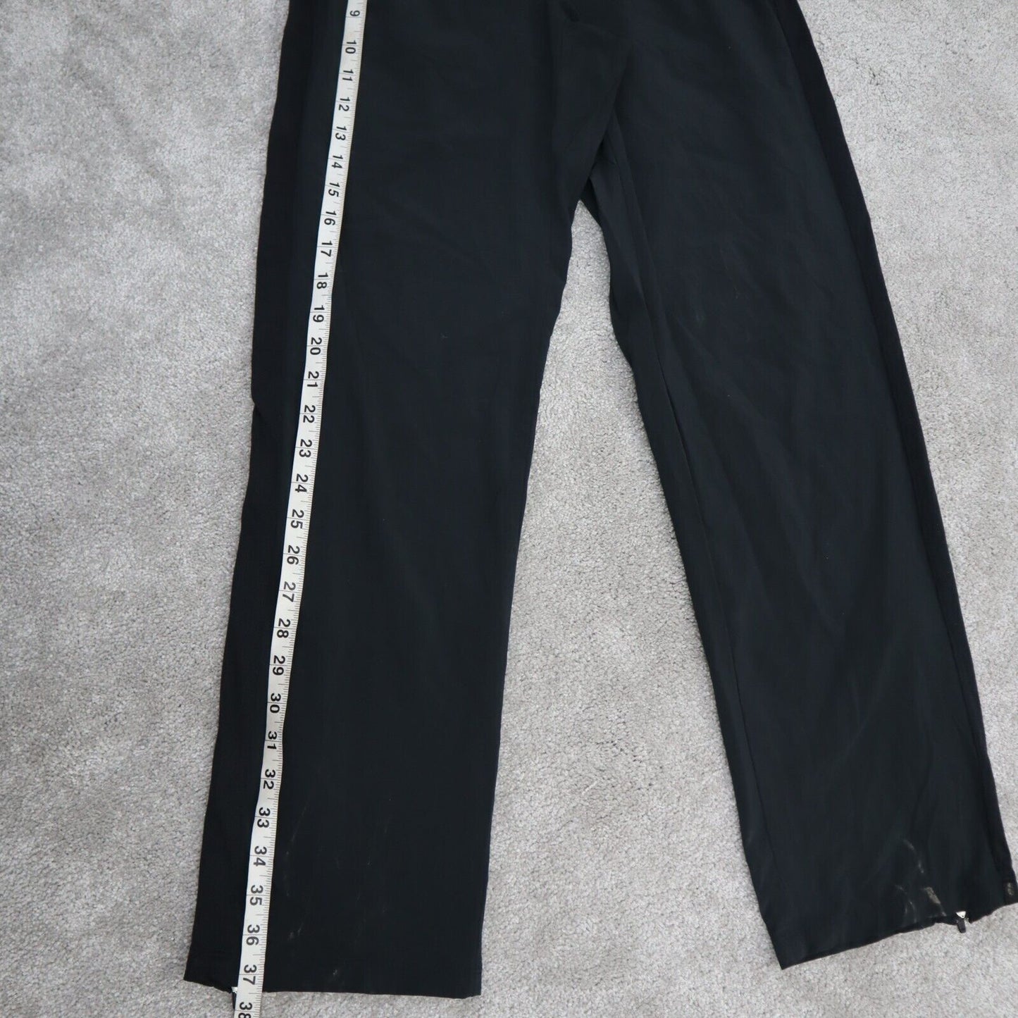 Nike Track Pants Youth Boys Medium M Black Sportswear Dri Fit Logo Pants