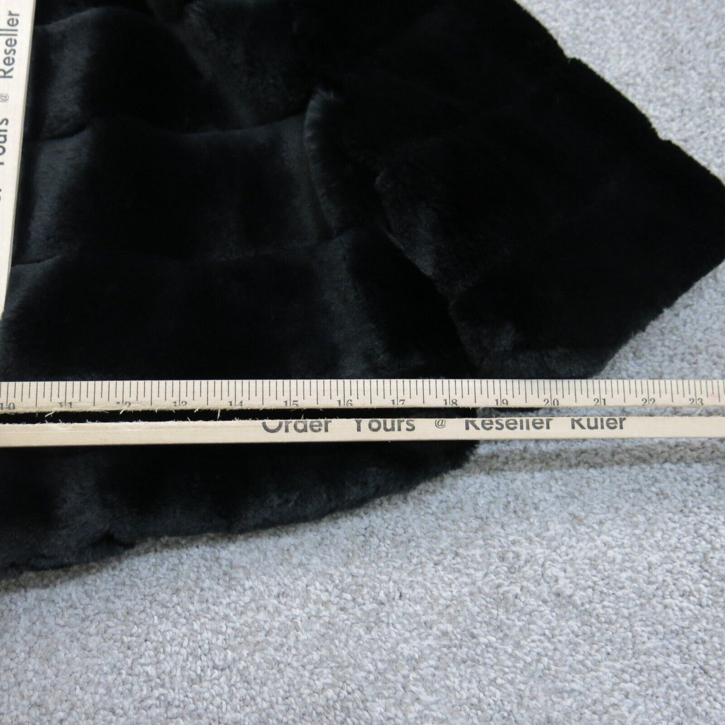 White House Black Market Womens Basic Velvet Coat Long Sleeve Black Size Small