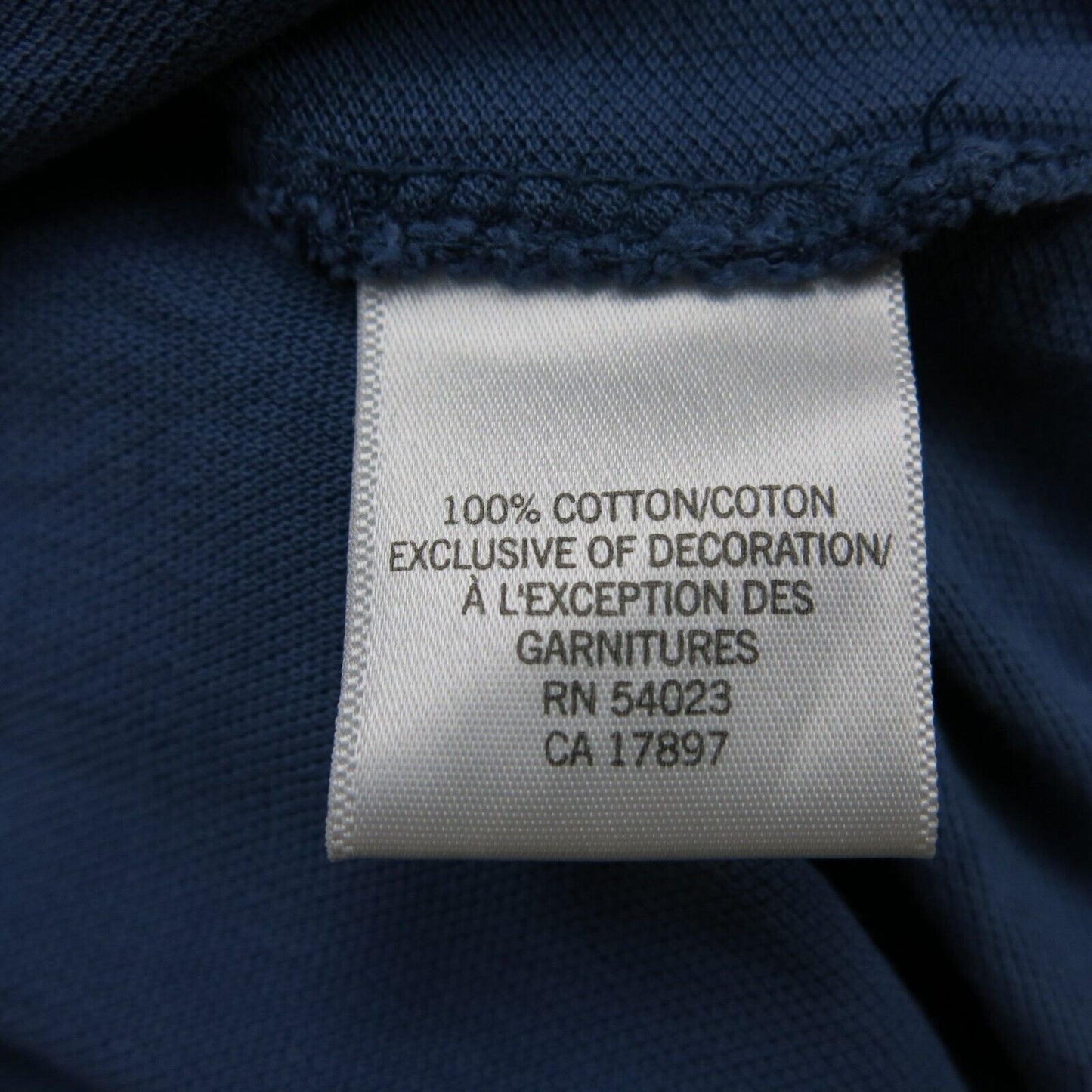 Banana Republic Mens Polo Shirt 100% Cotton Short Sleeves  Blue Size Large