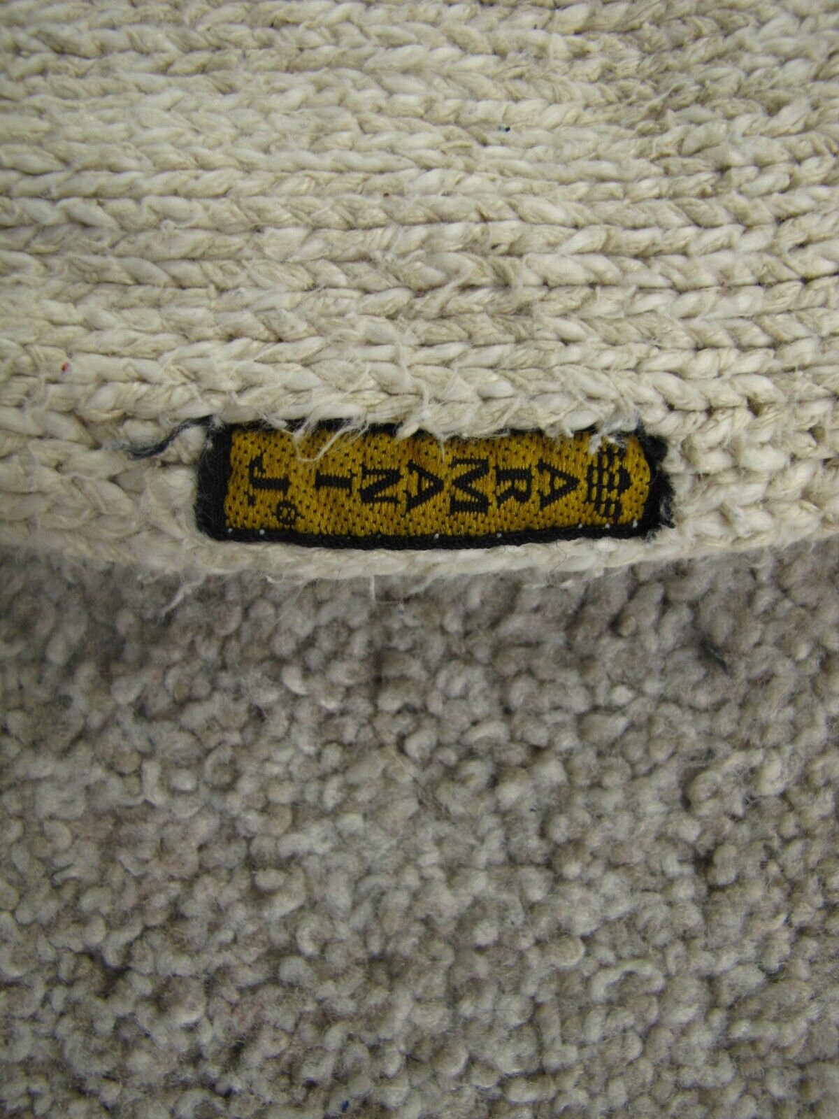 Armani Exchange Women Sweater Pullover High Neck Long Sleeves Ivory Size X Small