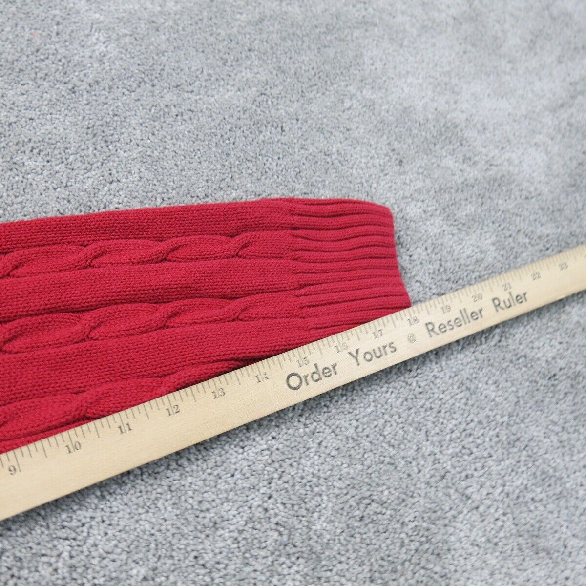 Alexzander Julian Mens Pullover Crew Neck Sweater Long Sleeve Red Size Large