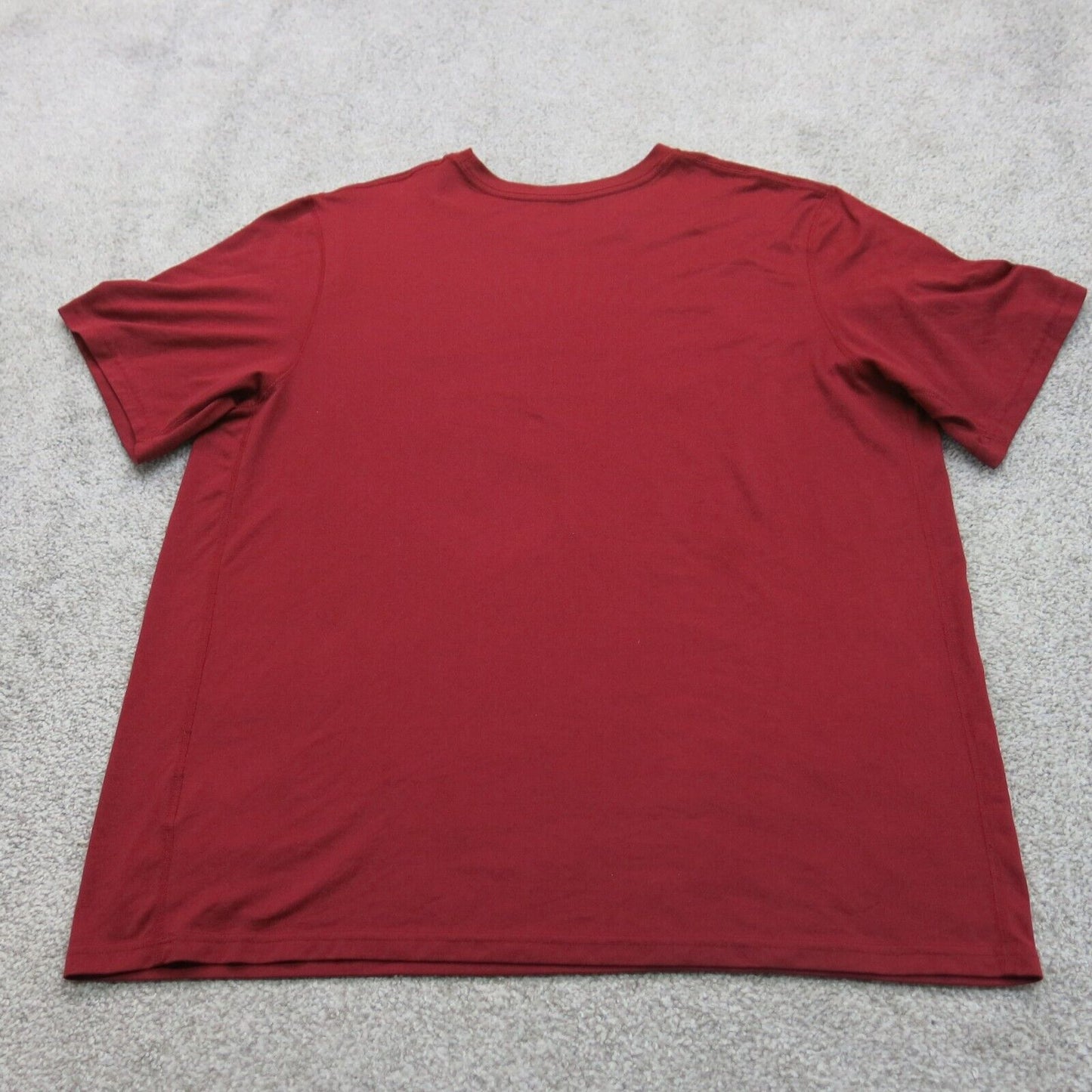Nike Mens Dri Fit T Shirt Crew Neck Short Sleeve Cyclones Red Size X Large