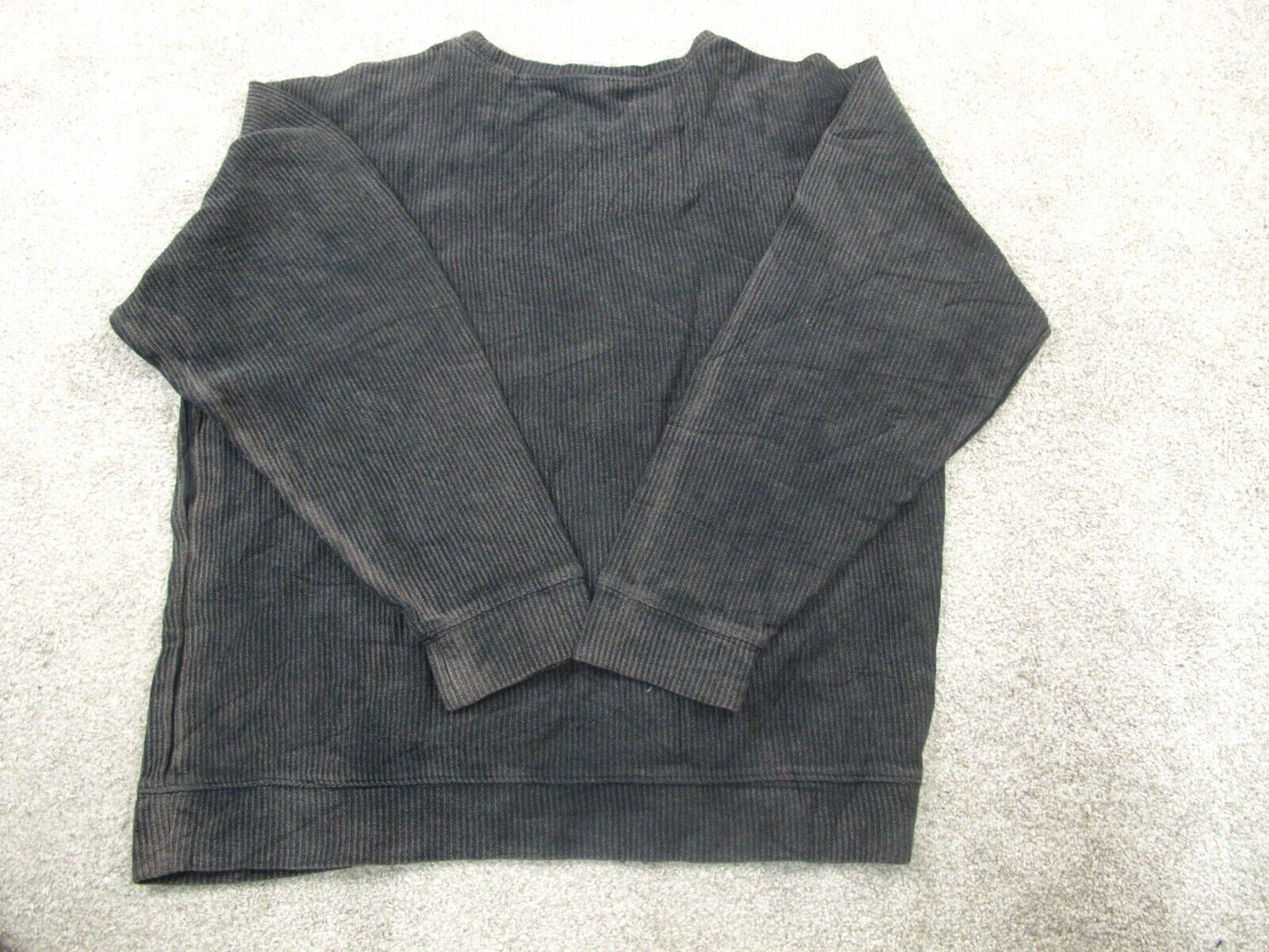 Pink Victorias Secret Women Pullover Sweater Long Sleeves Crew Neck Black Size M
