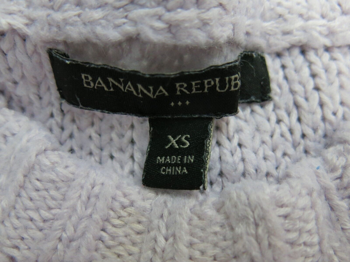Banana Republic Women Pullover Sweater Knitted Crew Neck Light Pink Size X Small