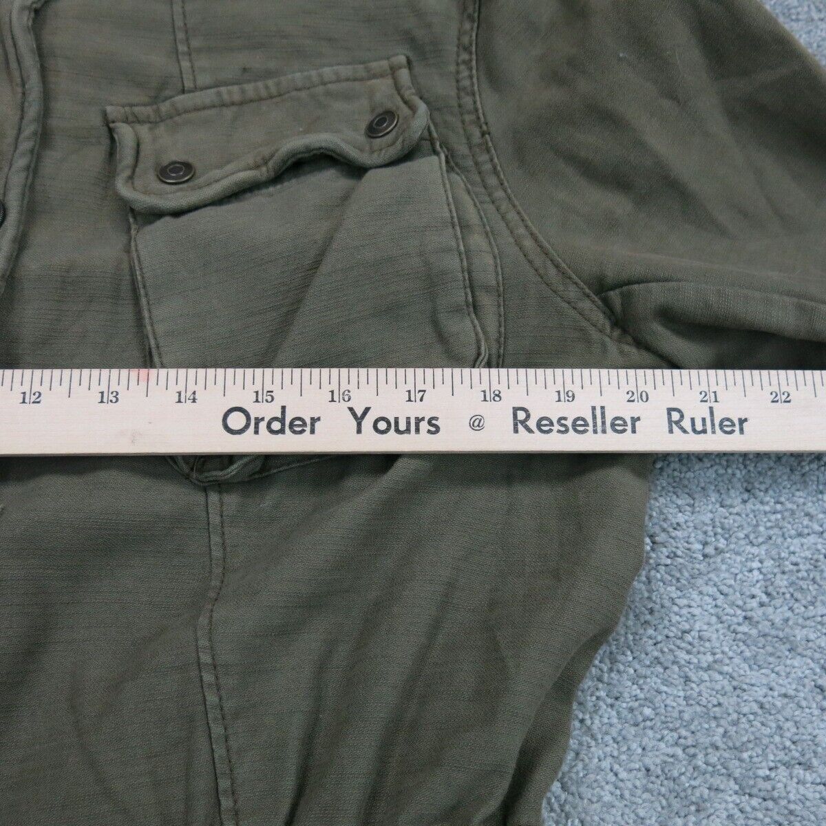 Fabletics Womens Trench Coat Single Breasted Long Sleeve Clay Green Size S/P