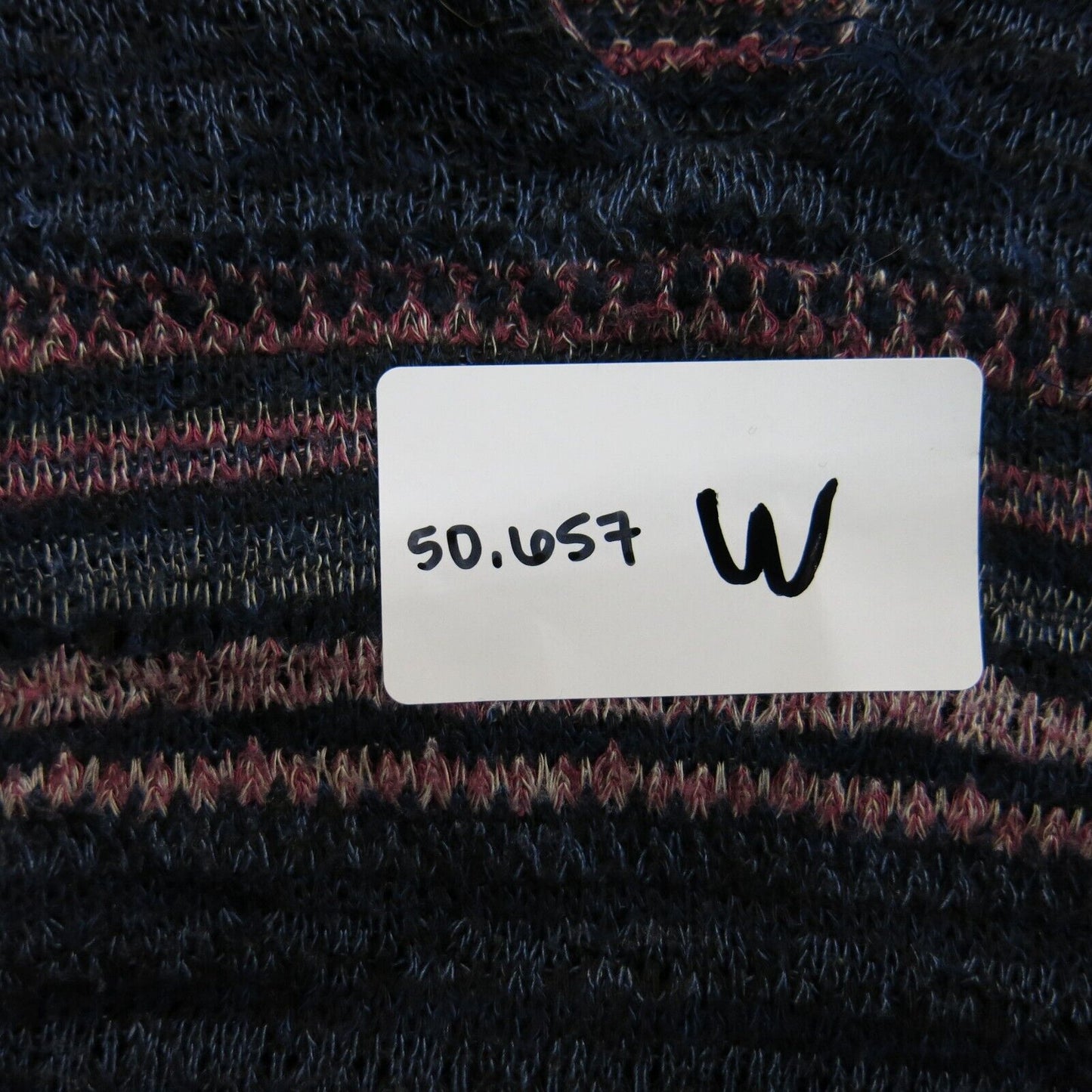 American Eagle Womens Pullover Sweater Split V Neck Sleeveless Red Black Medium