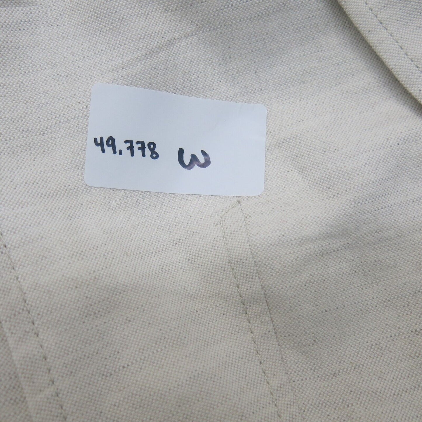 Banana Republic Womens Blazer Coat Single Breasted Pockets OFF White Size W31