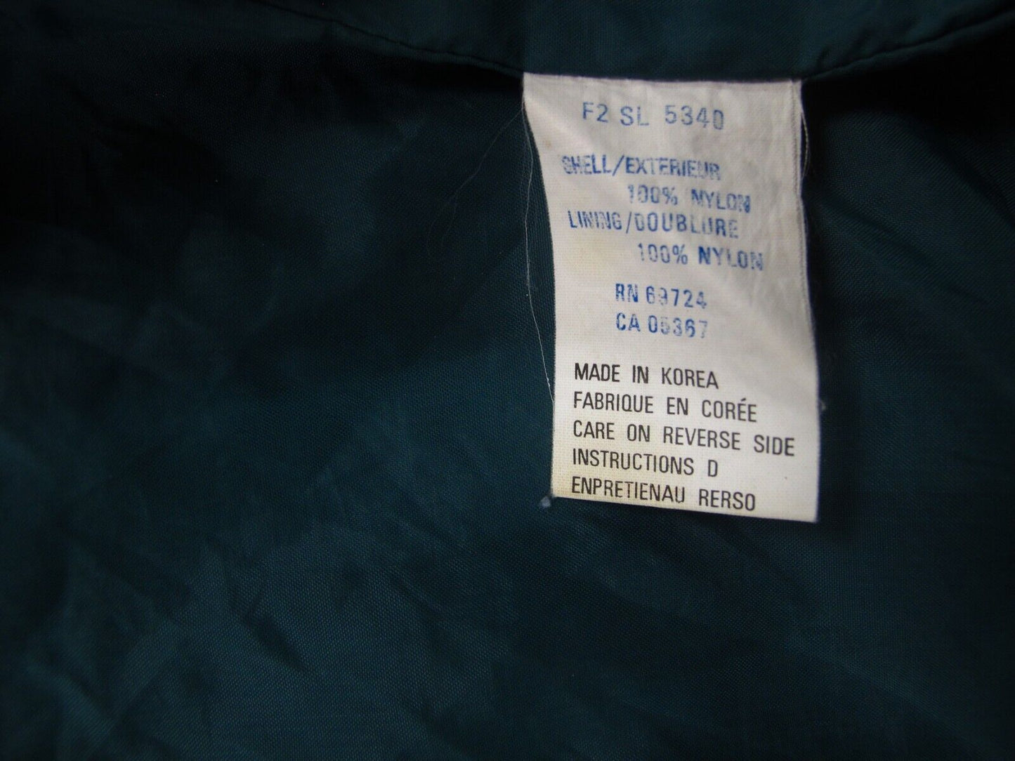 Columbia Sportswear Womens Windbreaker Jacket Full Zip Redial Sleeve Blue Size M