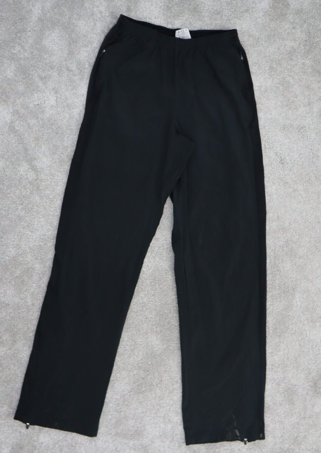 Nike Track Pants Youth Boys Medium M Black Sportswear Dri Fit Logo Pants