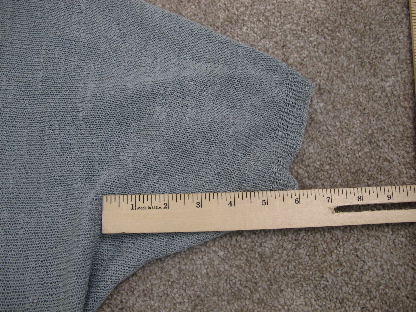 Forever21 Womens Cardigan Sweater Open Front Long Sleeves Blue Size Medium