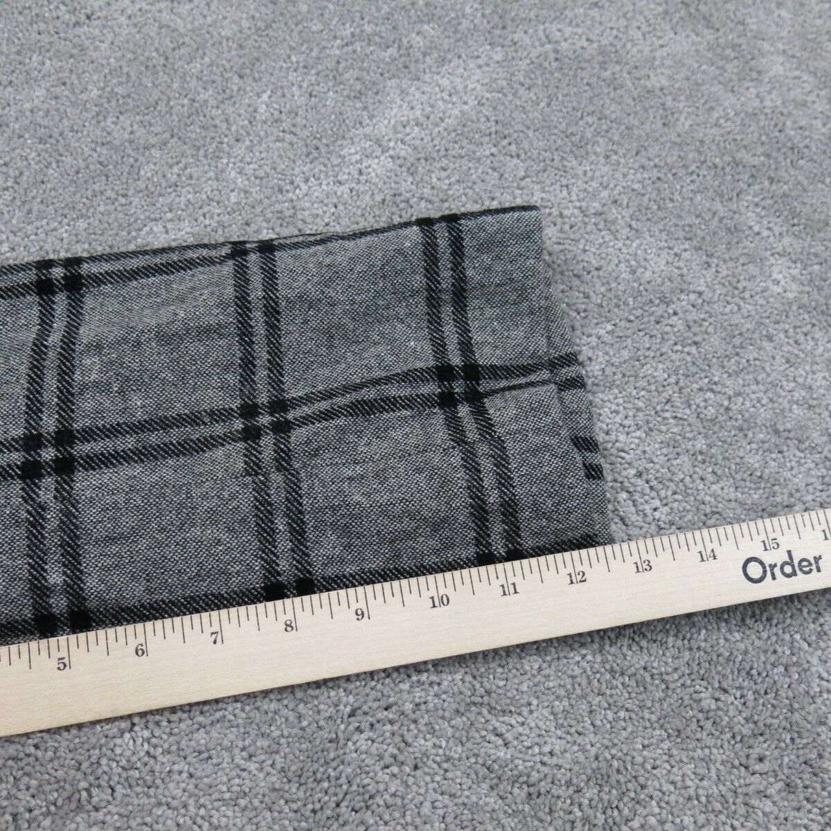 Isaac Mizrahi Womens Blazer Coat Jackets Double Breasted Plaid Gray Size Medium