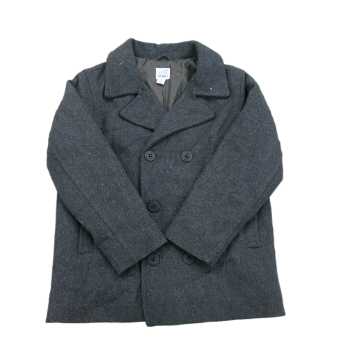 Old Navy Womens Blazer Coat Jacket Double Breasted Long Sleeve Black Size 8
