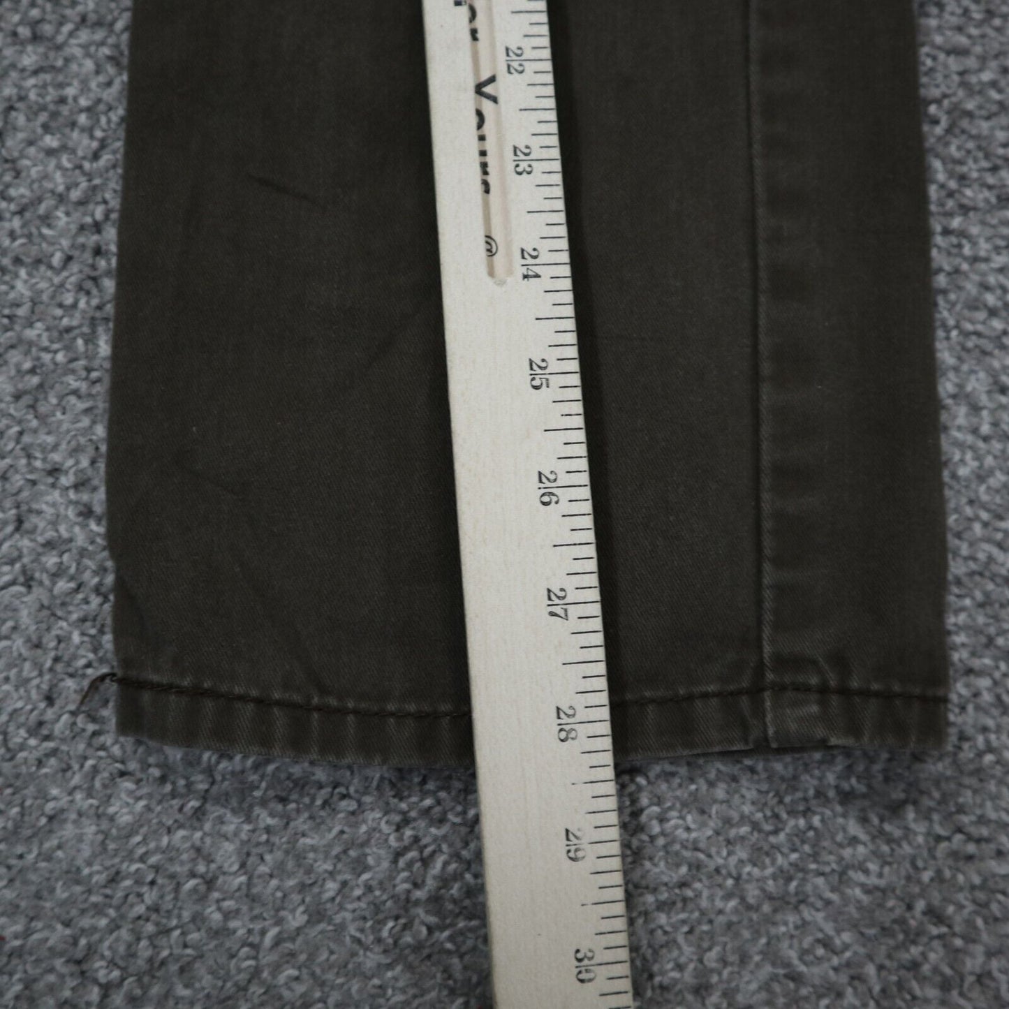 Levis 514 Mens Jeans Straight Leg Mid Rise Denim 100% Cotton Brown Size W29XL32