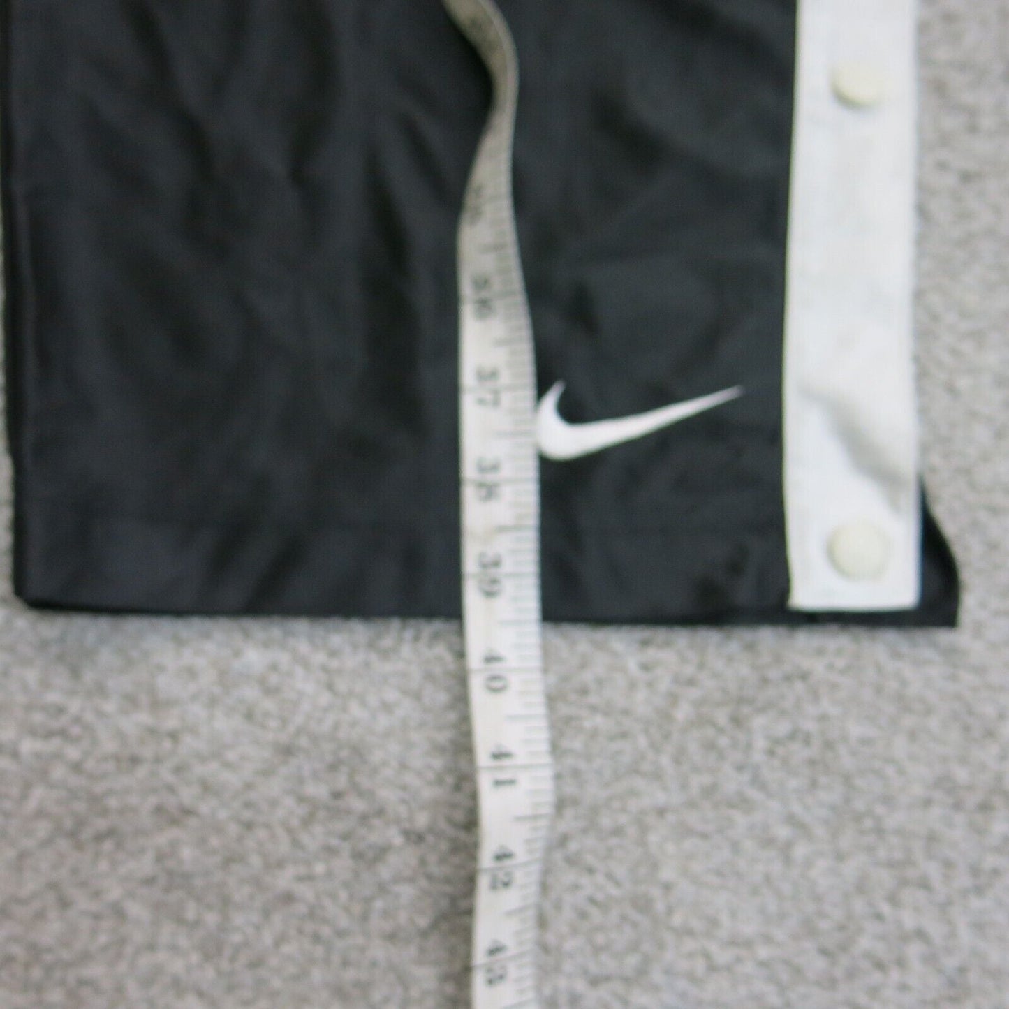 Nike Womens Activewear Track Pant High Rise Elastic Waist Black Size Medium