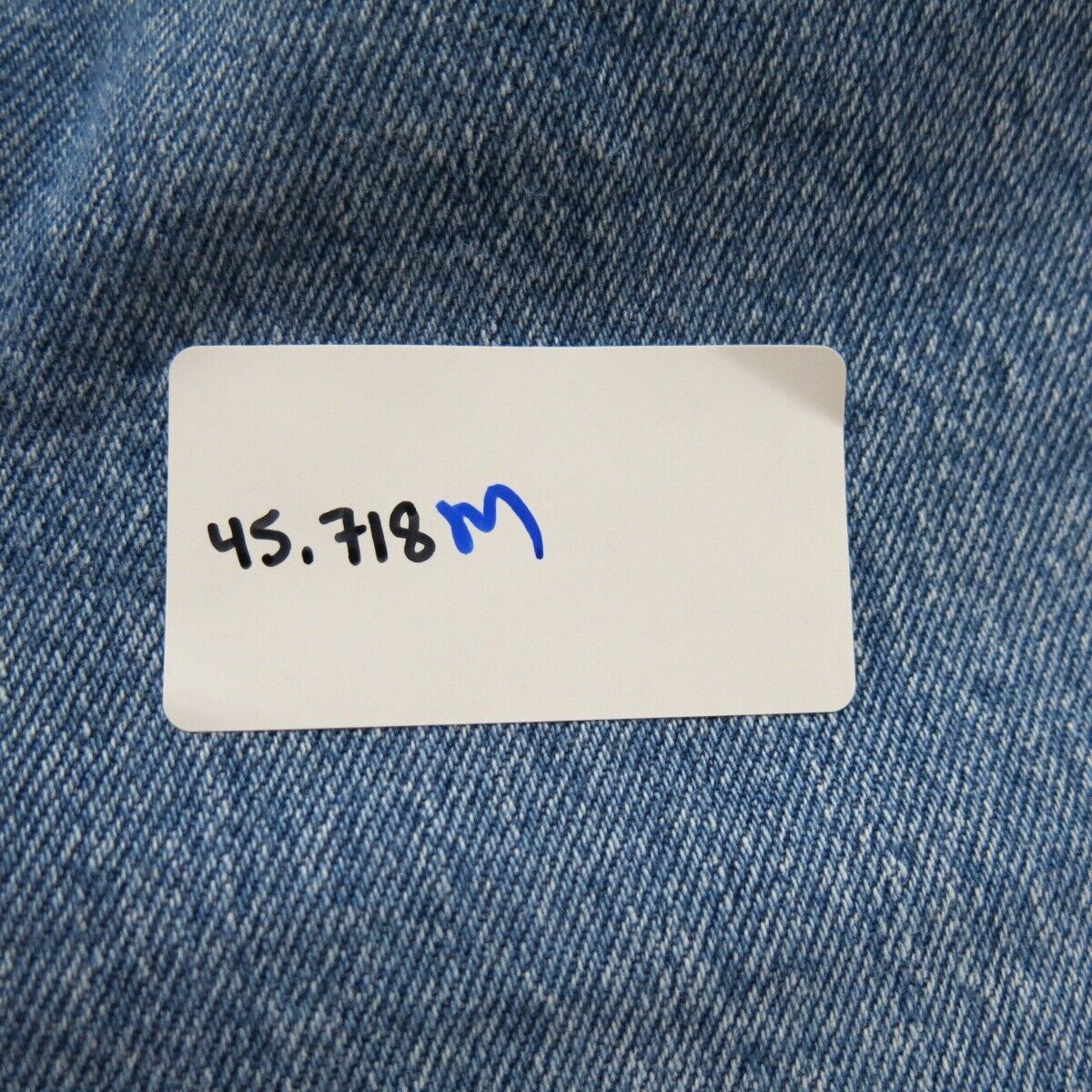 Levis Mens Jeans Straight Leg Denim Regular Fit Mid Rise Blue Size W34XL30