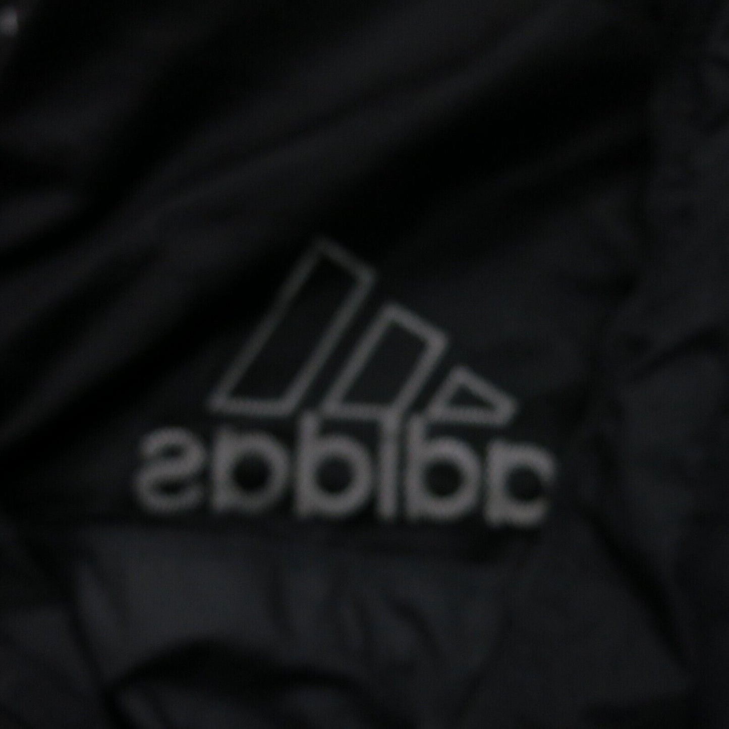 Adidas Mens Bomber Jacket Full Zip Mock Neck Long Sleeve 3 Striped Black Size M