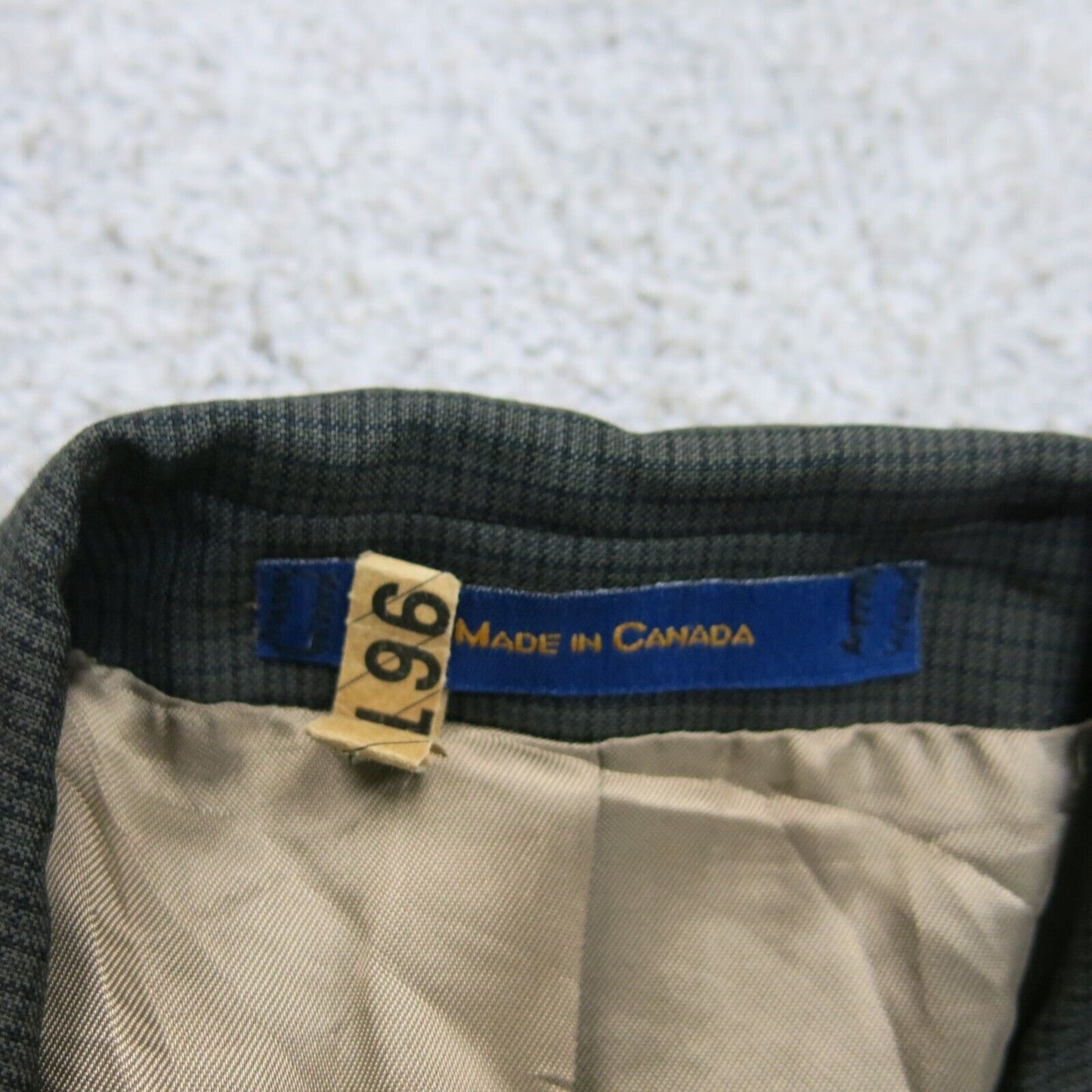 CHAPS Ralph Lauren Men Blazer Coat Single Breasted Pockets Green Size 38 Reg