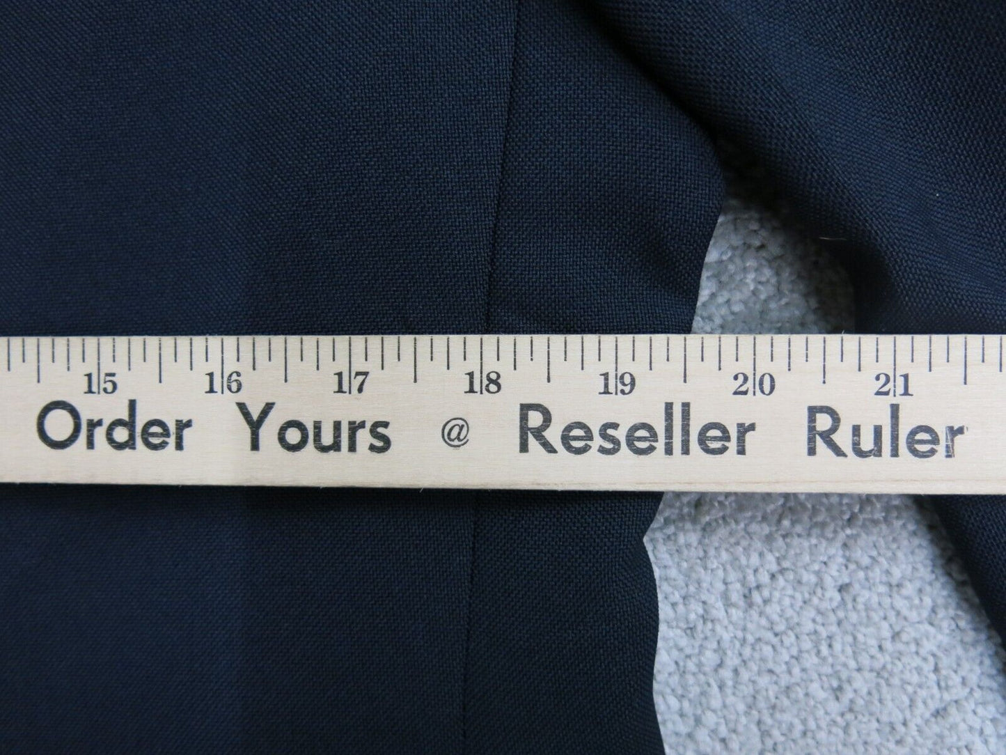 Levis Mens Blazer Coat Single Breasted Long Sleeves Pockets Blue Size 40R