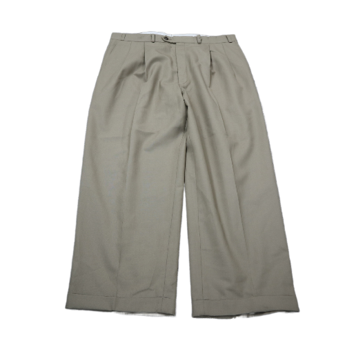 Lauren Ralph Lauren Mens Pant Straight Leg Mid Rise Dress Pant Beige Size W 34