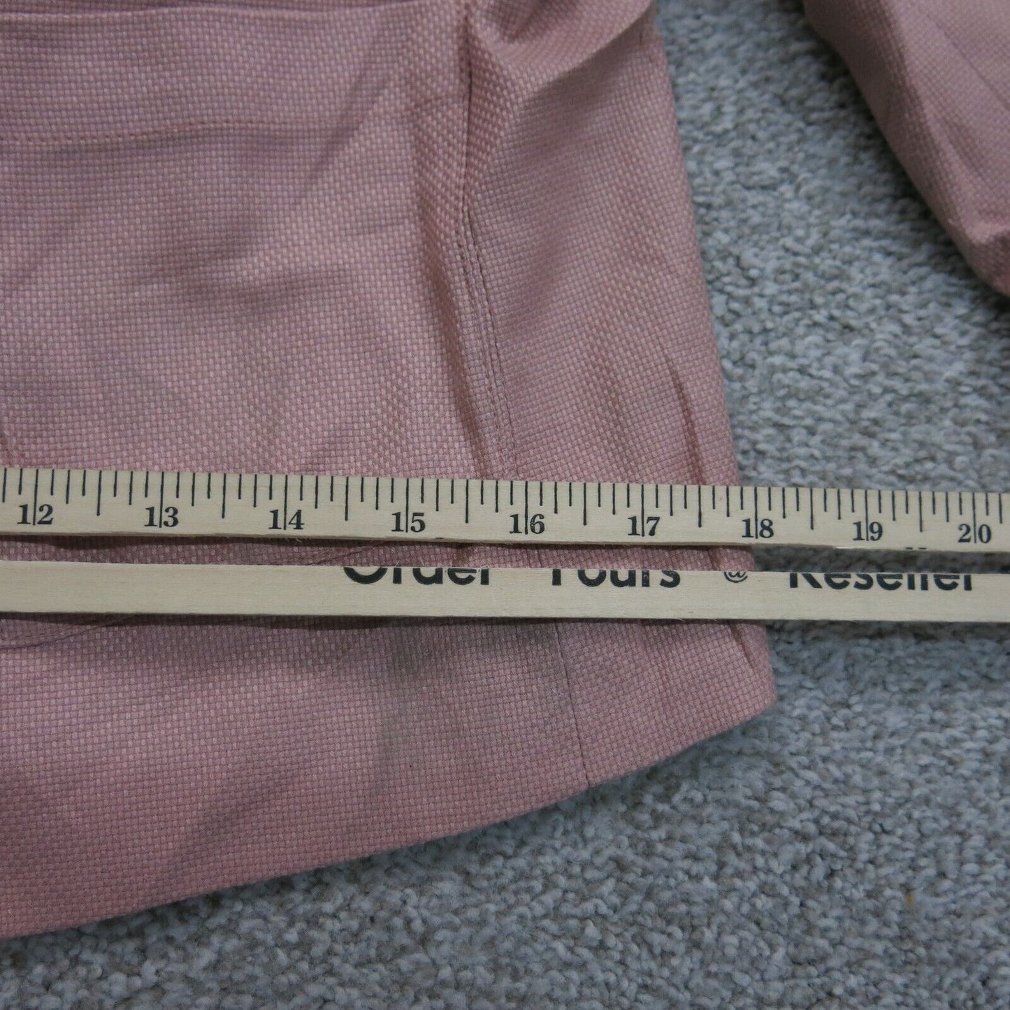 Loft Womens Bell Sleeve Blouse Top Pullover Long Sleeves Light Pink Size S/P