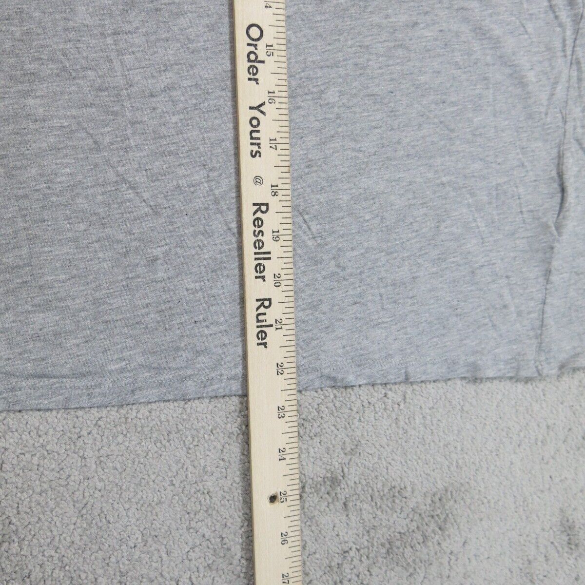 Divided by H&M Womens T Shirt Top Short Sleeve Crew Neck Heather Gray SZ X Large