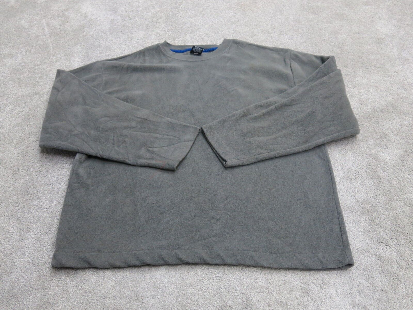 Gap Mens Pullover Sweatshirt Crew Neck Long Sleeves Black Size Large