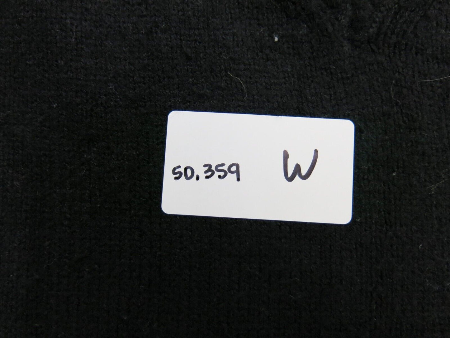 Tahari Women Pullover Knitted Sweater 3/4 Sleeve V Neck Hi Low Black Size Medium