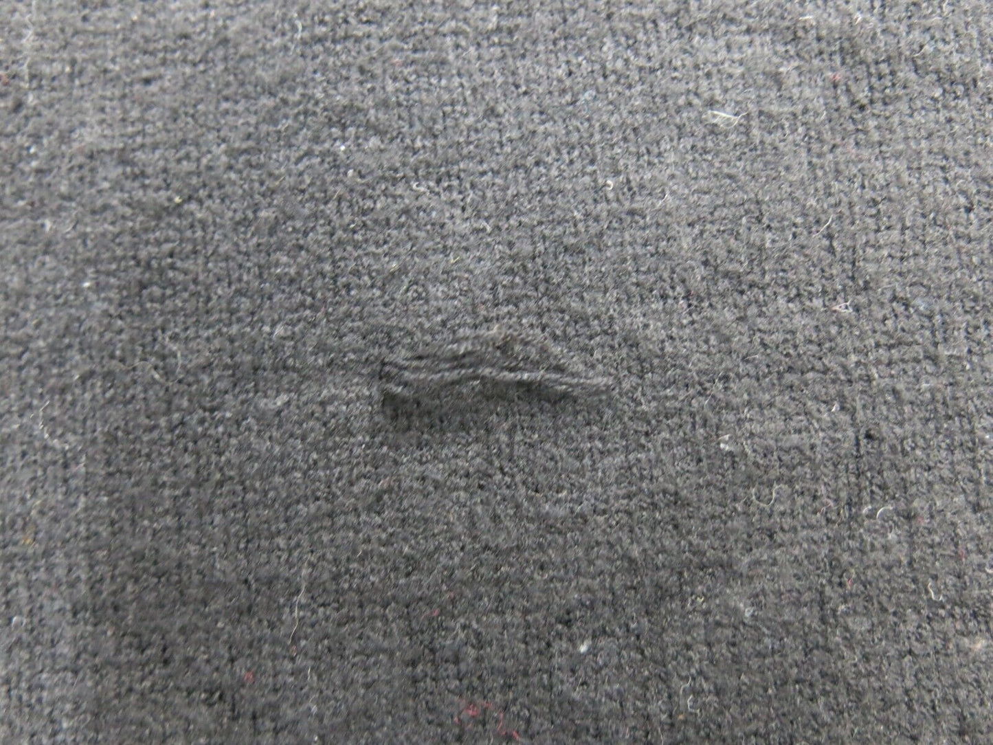 Tahari Women Pullover Knitted Sweater 3/4 Sleeve V Neck Hi Low Black Size Medium