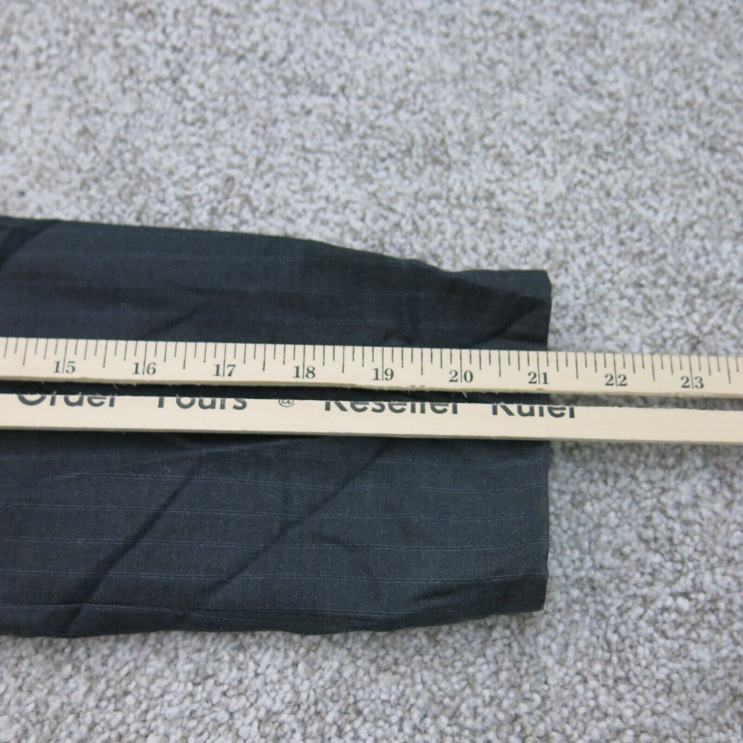 Calvin Klein Womens Blazer Coat Single Breasted Long Sleeves Pocket Black Size 6