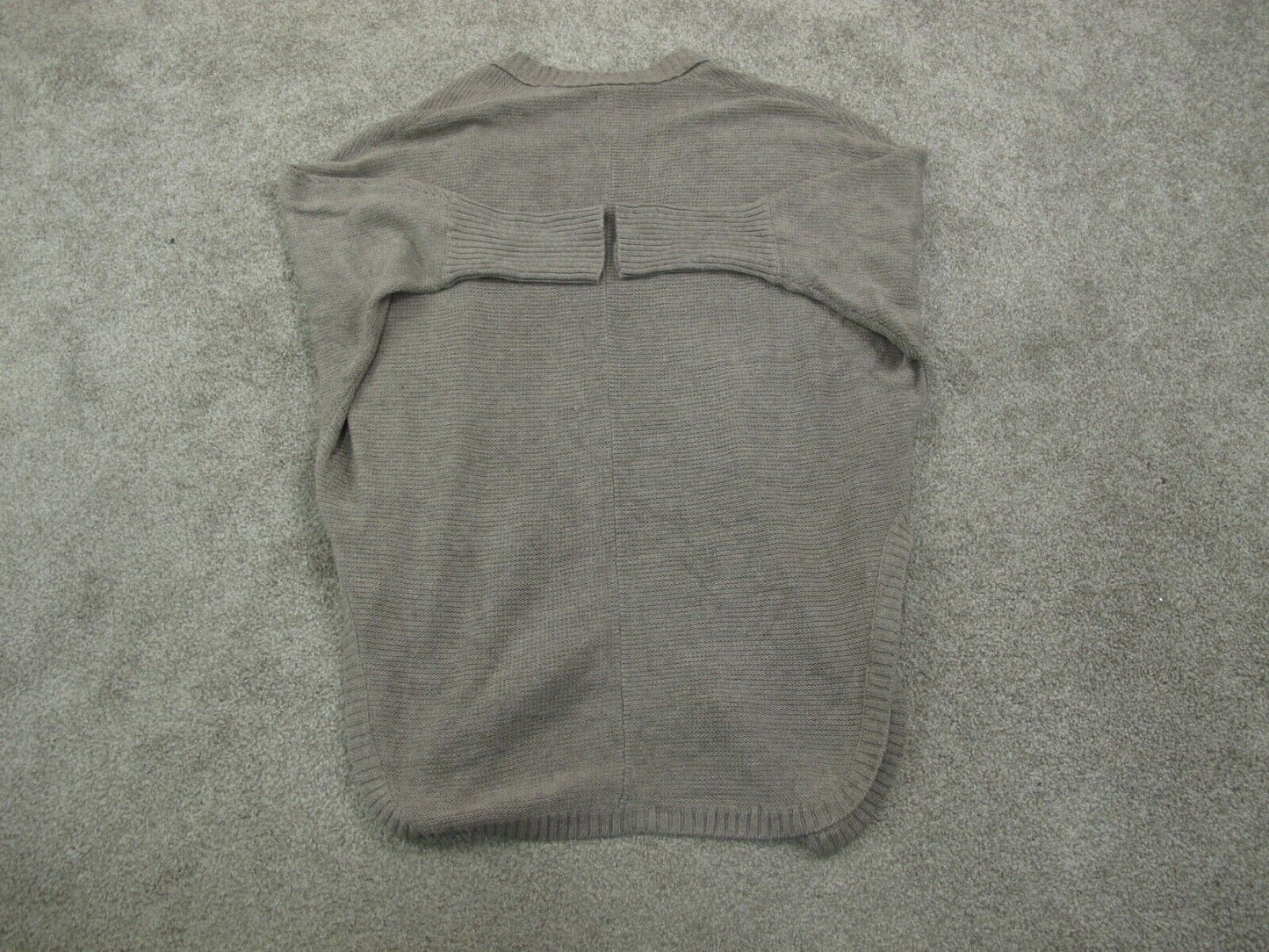 American Eagle Women Cardigan Sweater Knitted Long Sleeve Gray Size Medium
