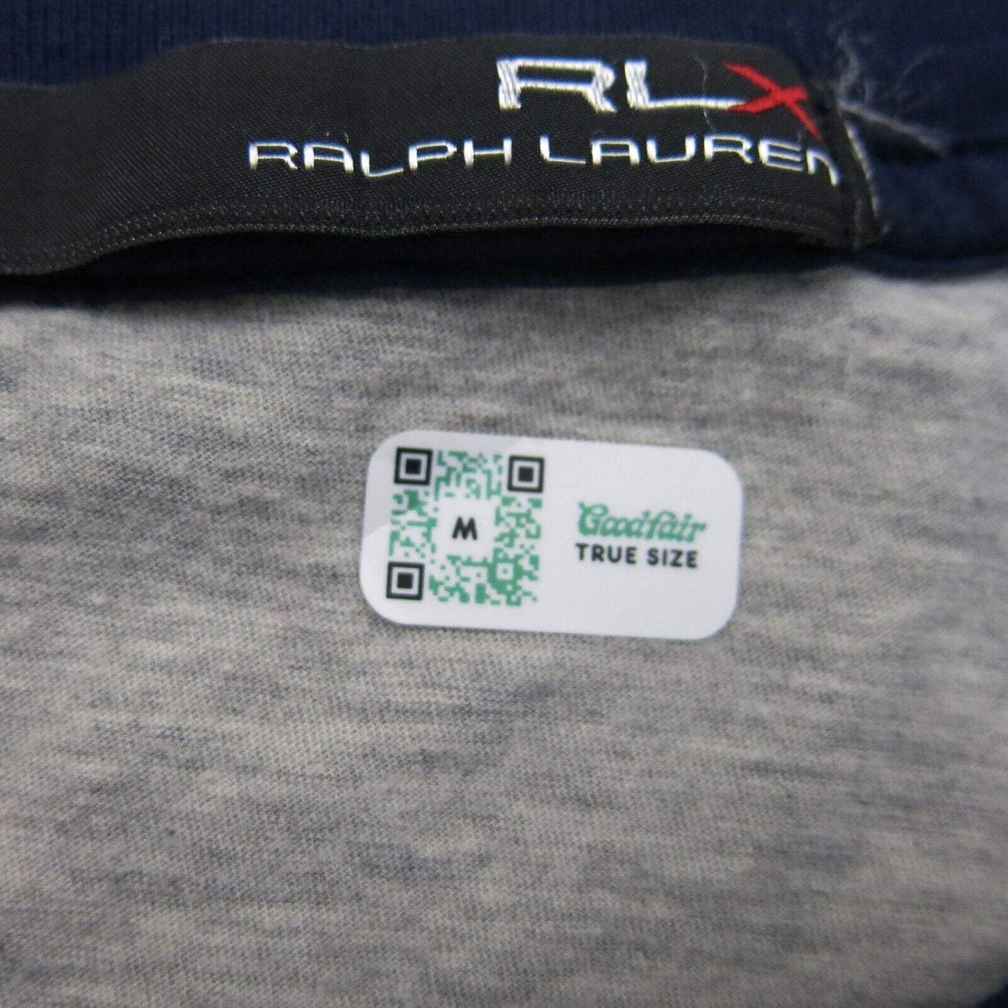 Ralph Lauren Mens Crew Neck T Shirt Short Sleeves Front Pocket Navy Blue Medium