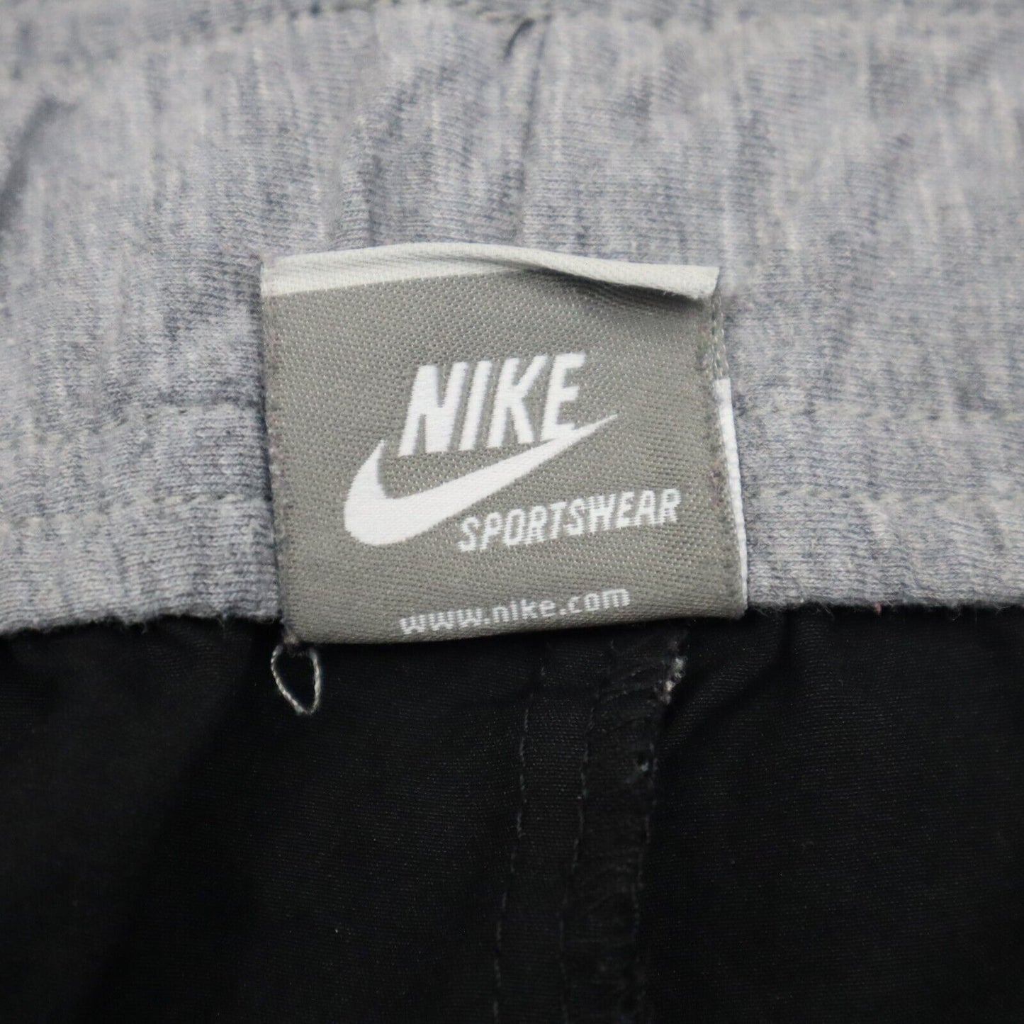 Nike Track Pants Youth Boys Large Black Sportswear Logo Running Jogging Pants