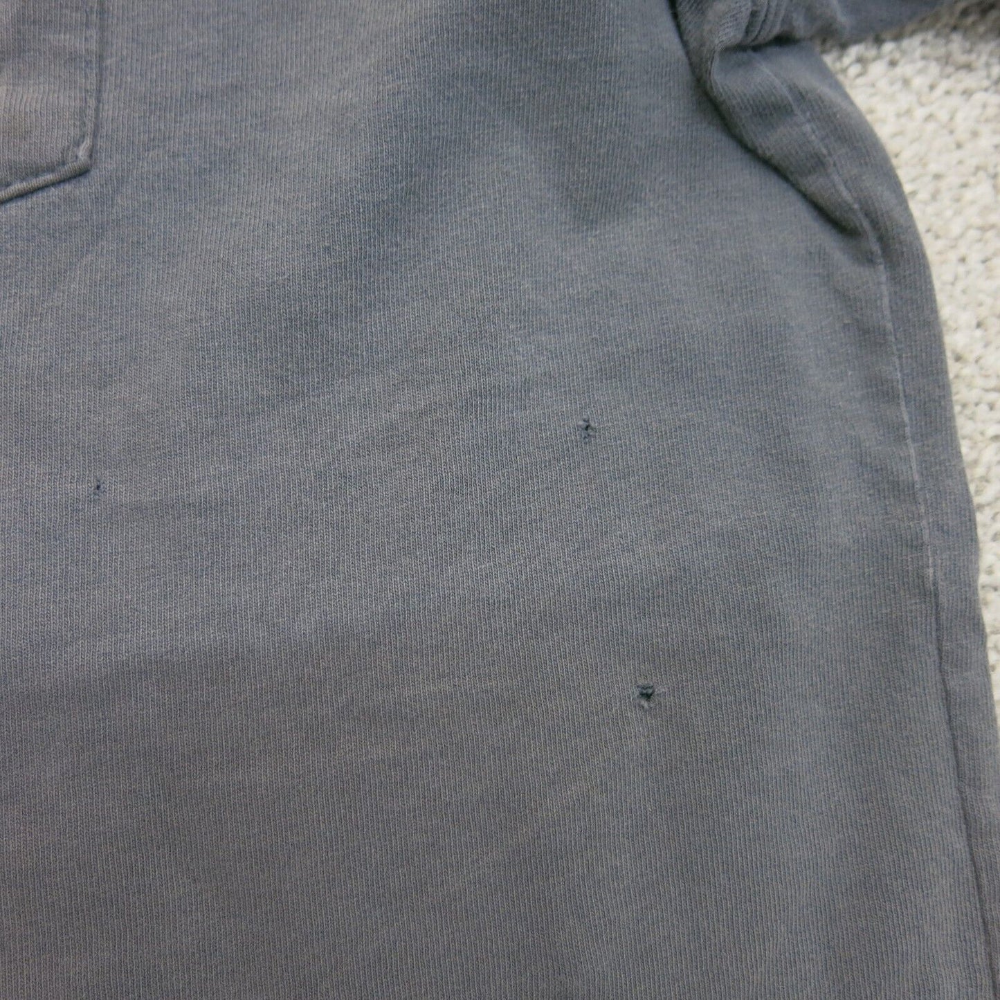 Carhartt Mens Crew Neck T Shirt Short Sleeves Original Fit Pocket Gray Size XLT