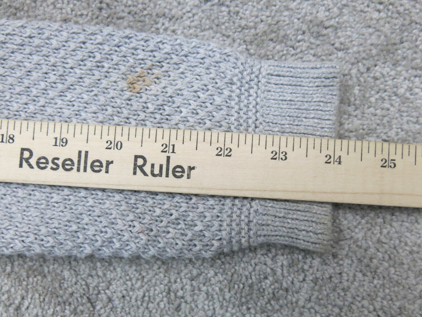 Old Navy Womens Pullover Sweater Knitted Crew Neck Long Sleeves Gray Size Large