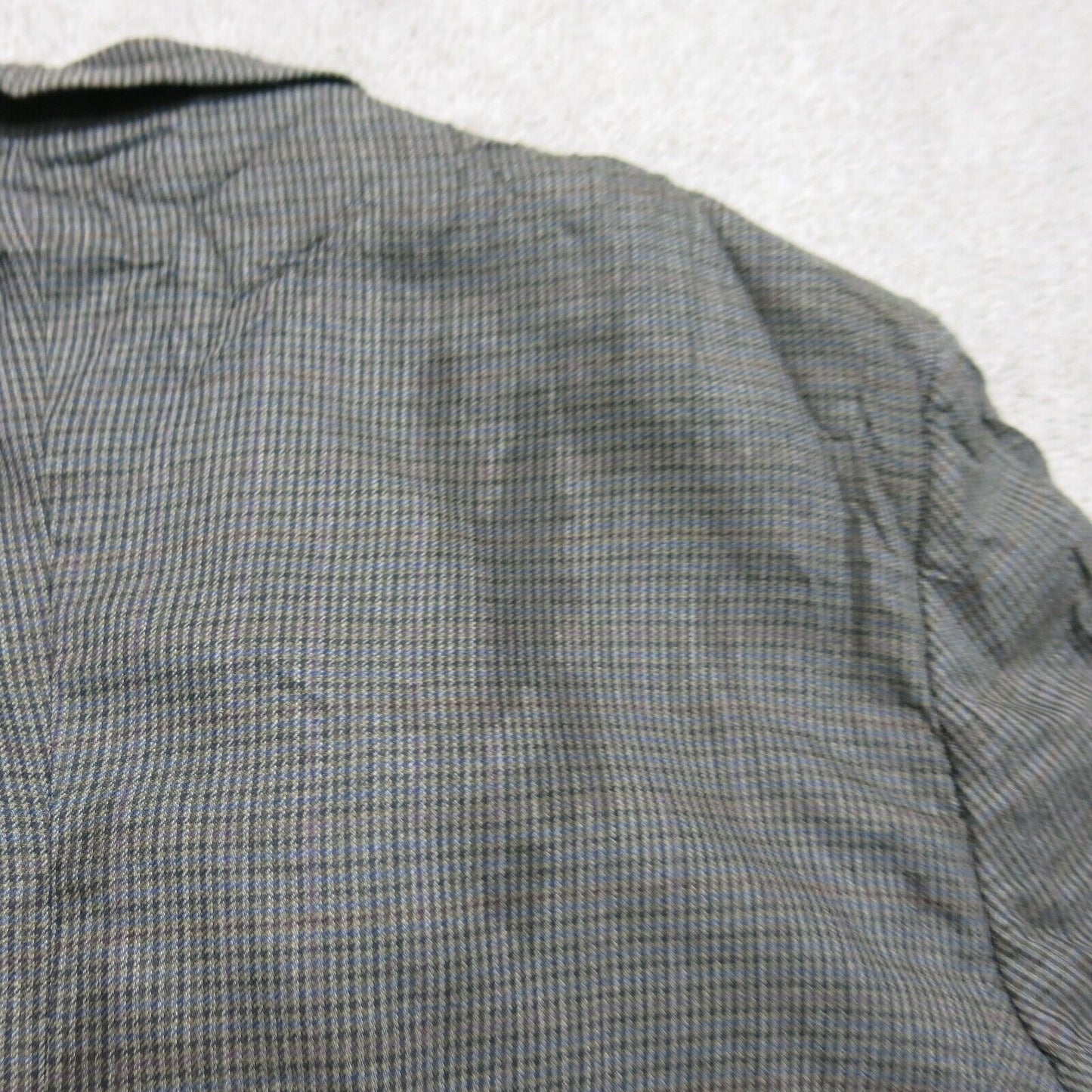 Lauren Ralph Lauren Women Blazer Coat Single Breasted Pocket Silk Gray Size 58L