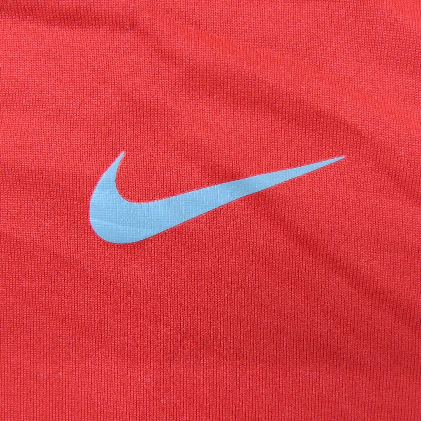 The Nike Tee Mens Crew Neck T Shirt Long Sleeves Dri Fit Logo Red Size X Large