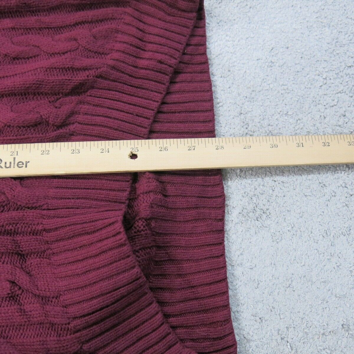 Banana Republic Womens Pullover Sweater Knitted Sleeveless Maroon Size Medium