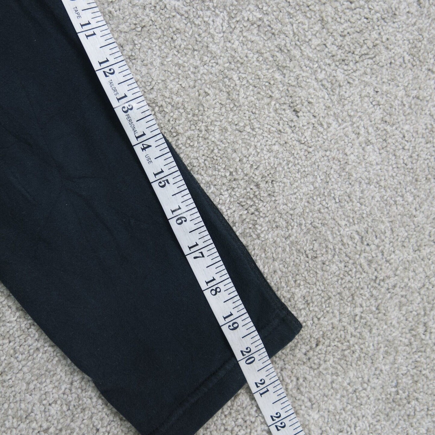 Nike Women Activewear Pant Capri Stretch Mid Rise Elastic Waist Black Size Small