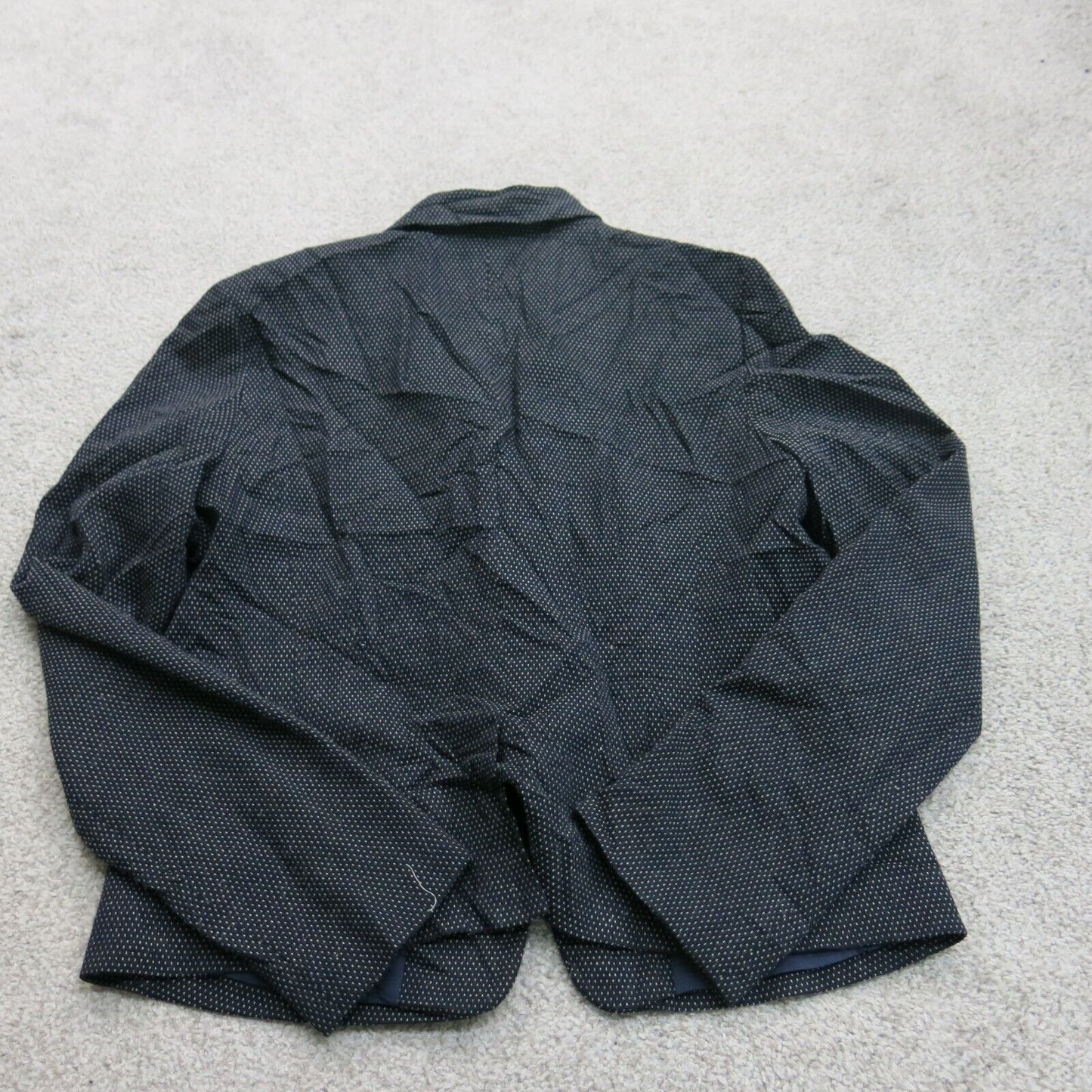 Ann Taylor Women Blazer Coat Single Breasted Long Sleeves Black Size Medium