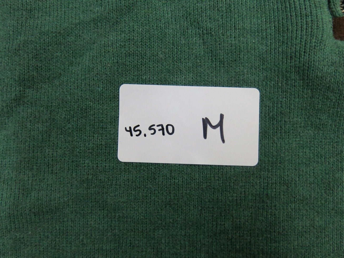 Polo By Ralph Lauren Mens Sweatshirt High Neck Long Sleeve Green Size Small