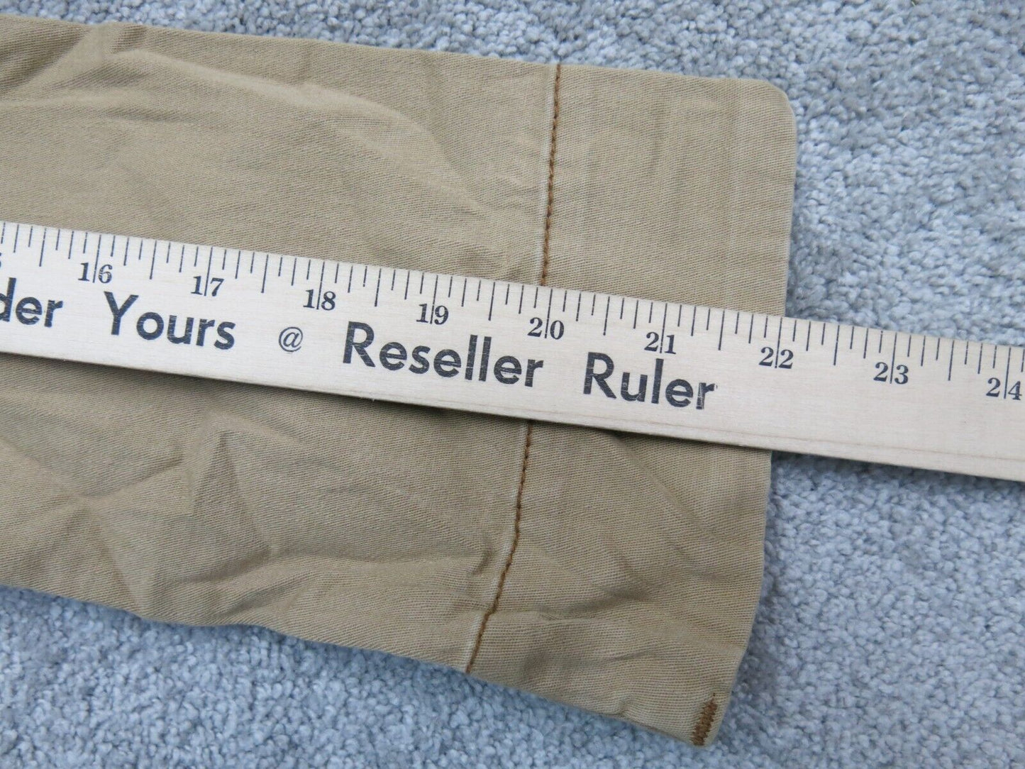 Levis Womens Blazer Coat Single Breasted Stretch Long Sleeves Khaki Size Medium