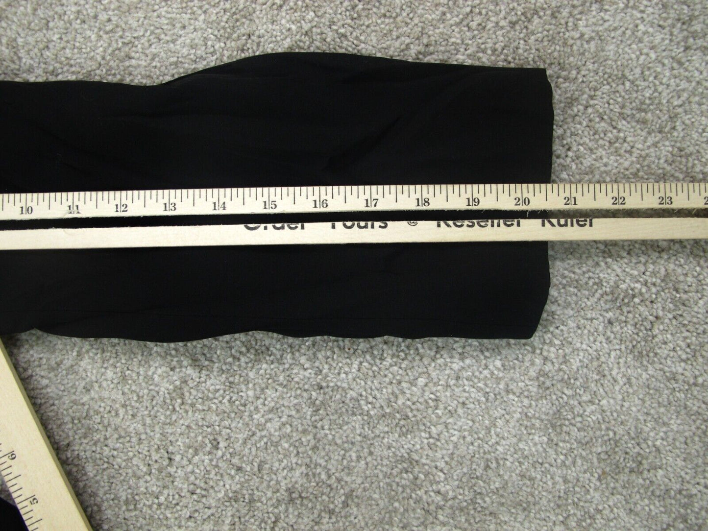 Tahari Womens Blazer Coat Long Sleeves Front Button Pockets Black Size 14