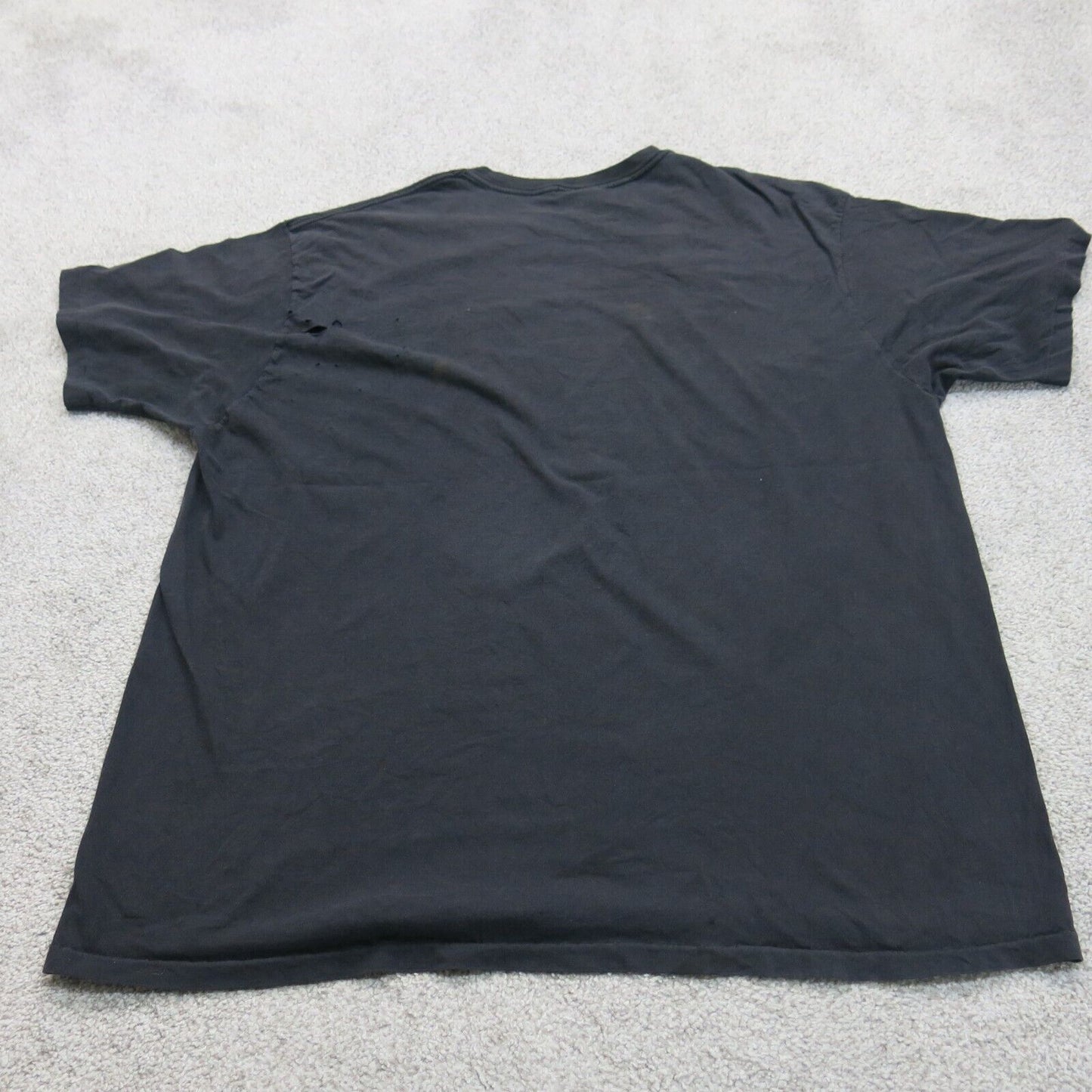 Polo Ralph Lauren Mens Crew Neck T Shirt Short Sleeves 100% Cotton Black Size XL