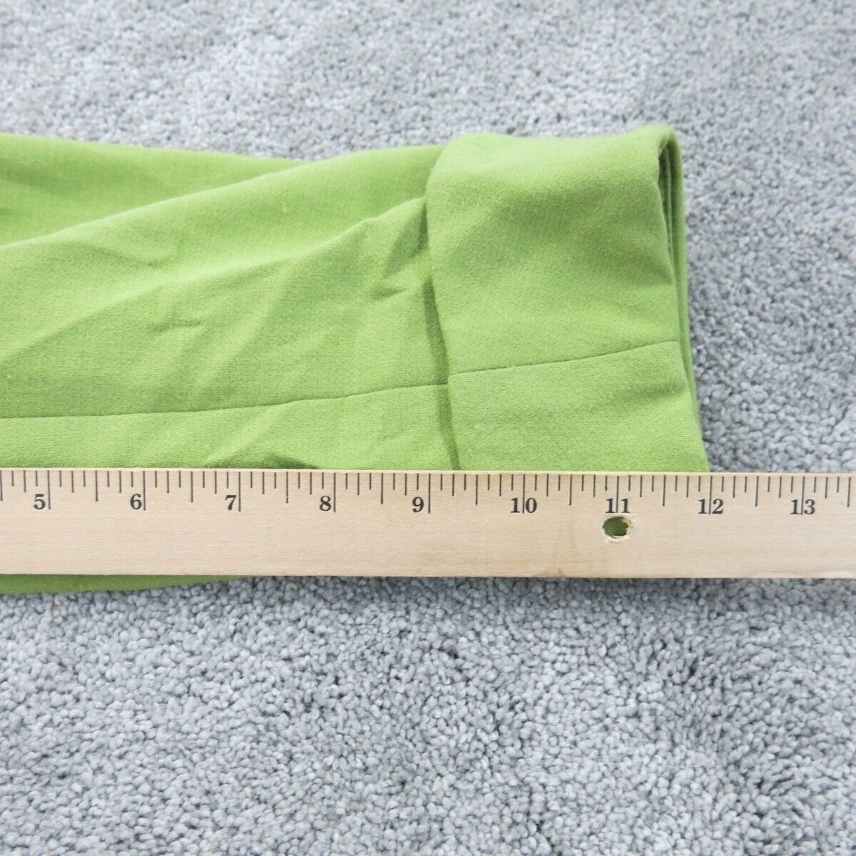 Tahari Womens Blazer Coat Single Breasted 3/4 Sleeve Pockets Green Size 12