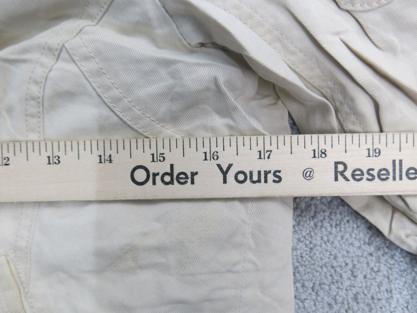 Old Navy Women Full Zip Up Parka Coat Hooded Jacket Long Sleeve Ivory Size Small