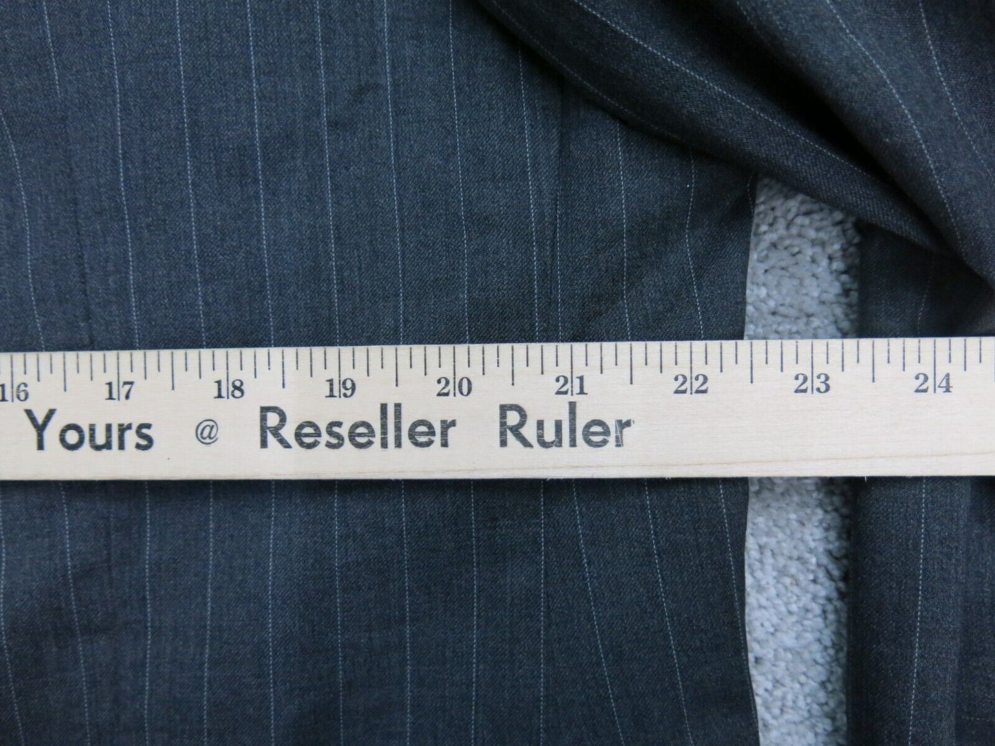 Lauren Ralph Lauren Mens Blazer Coat Single Breasted Long Sleeves Black Size 44R