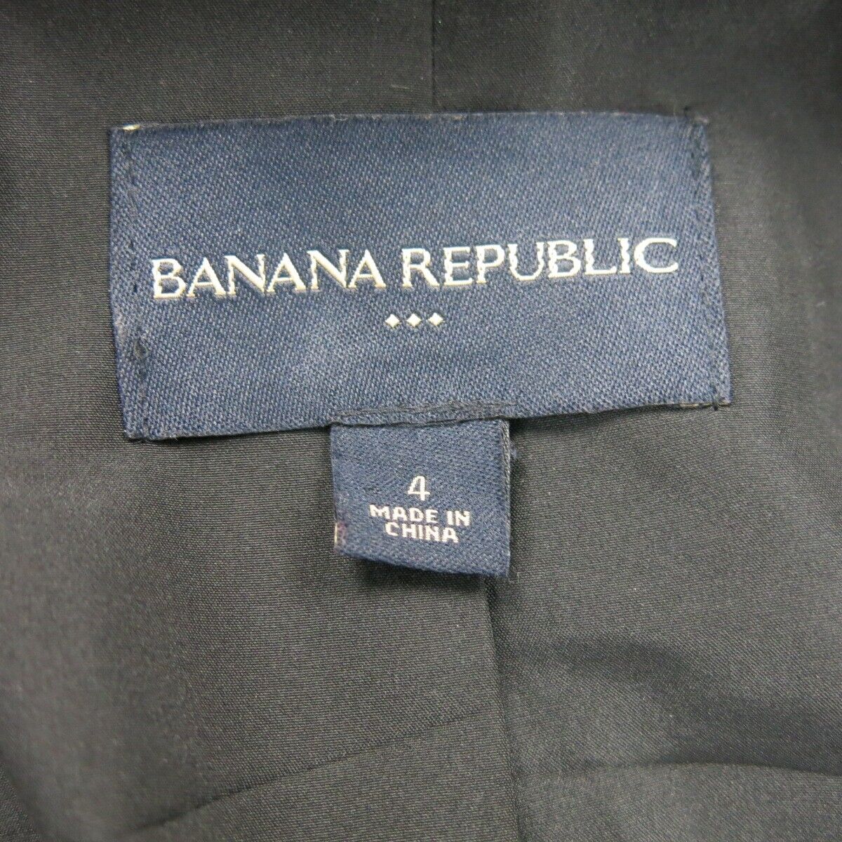 Banana Republic Womens Blazer Coat Single Breasted Long Sleeve  Olive Green SZ 4