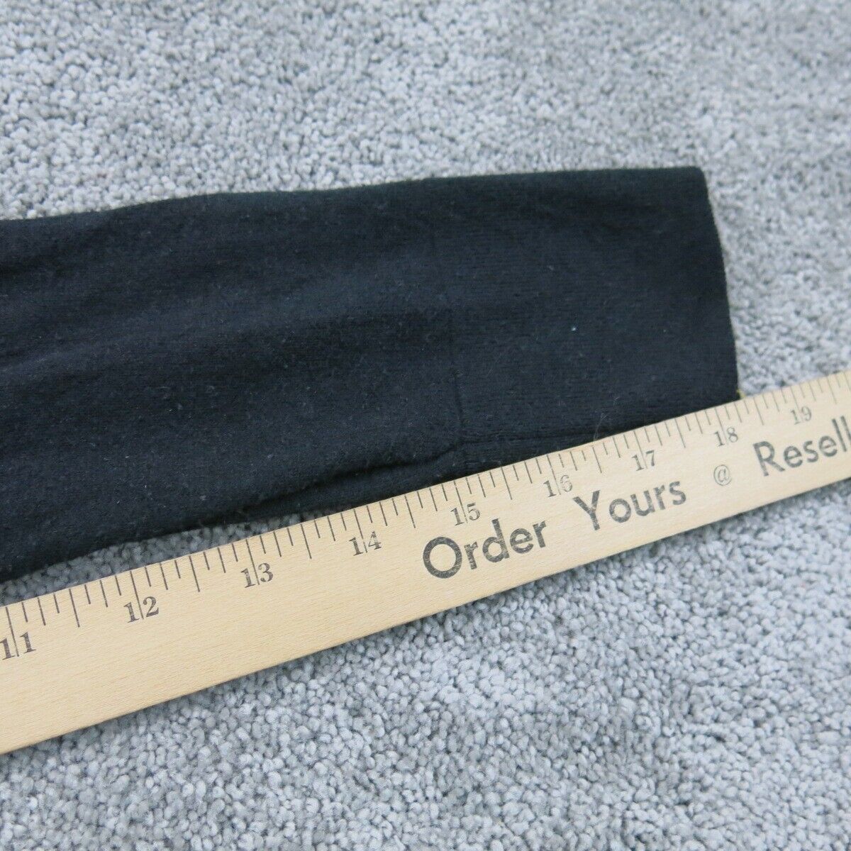 Loft Outlet Womens Pullover Sweater Knitted V Neck Long Sleeves Black SZ Medium
