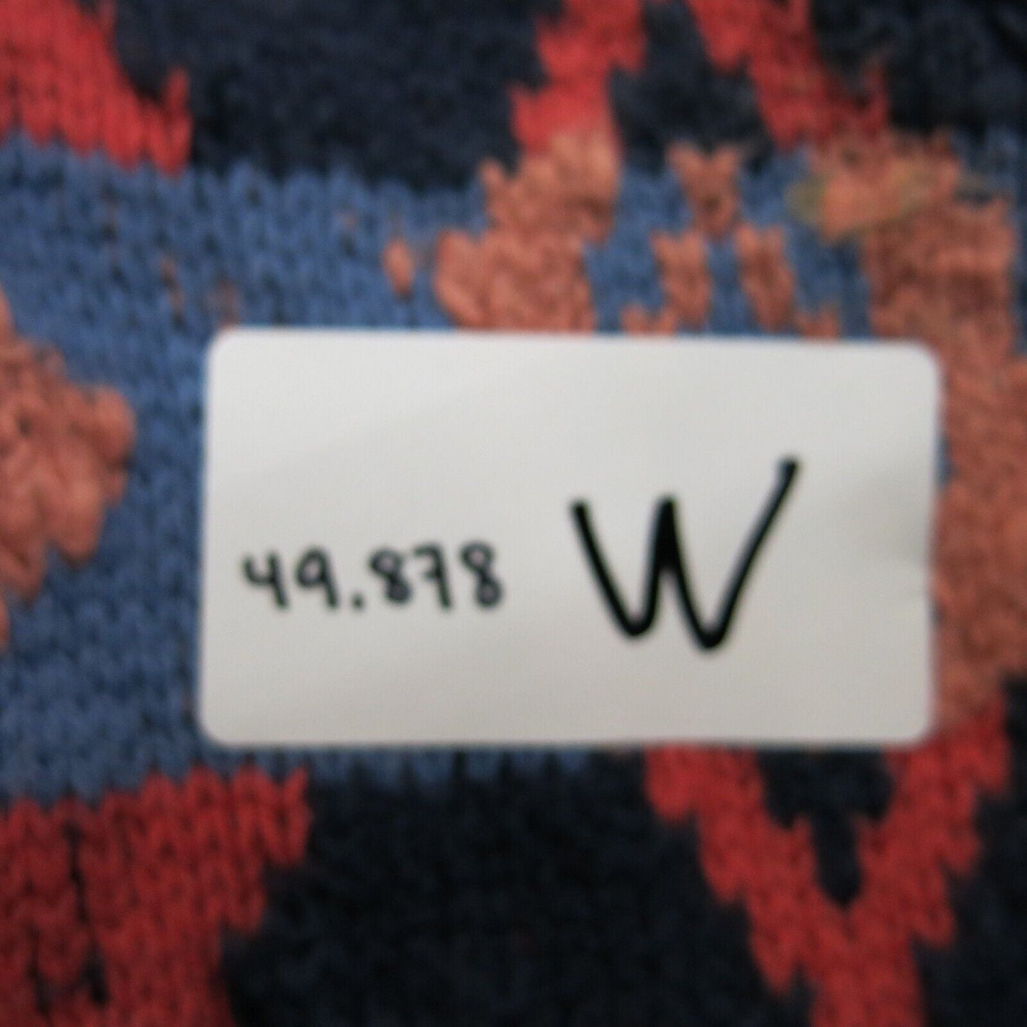 Lucky Brand Womens Cardigan Sweater Hooded Long Sleeve Pockets Blue Red Size S